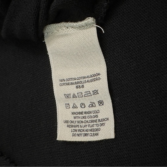 Free People We The Free Bonsai Tulip Hem 3/4 Tee - Black - XS - Picture 11 of 11